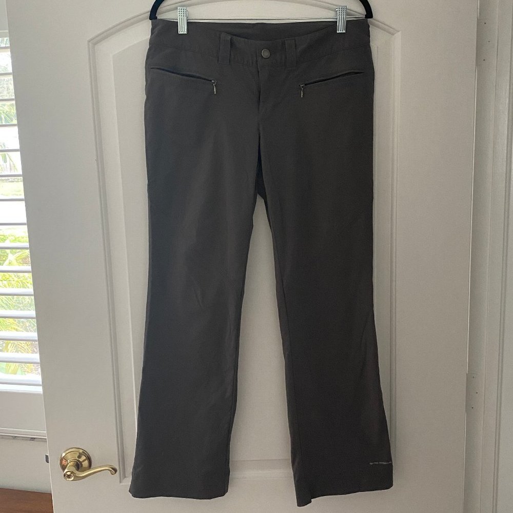 Columbia Women's Dark Brown Hiking Pants (Size 10)